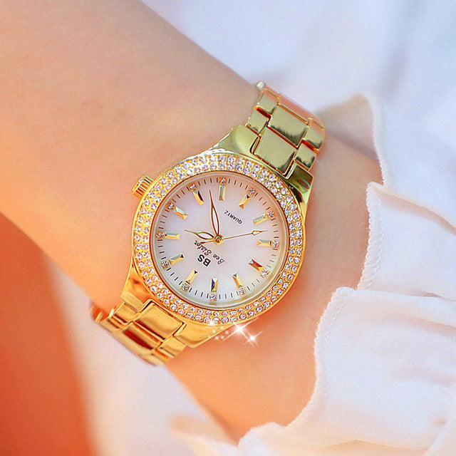 High-end linked watch bs full diamond female watch - KKscollecation