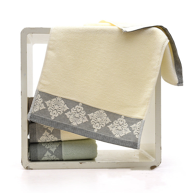 Soft absorbent cotton towel - KKscollecation