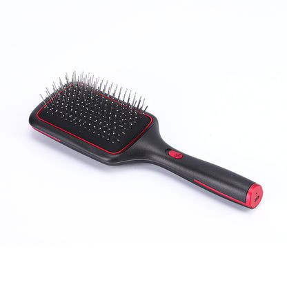 Wireless Charging Straight Hair Comb Negative Ion Blowing Vibration Beauty Supplies - KKscollecation