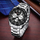 CURREN 8077 Men Quartz Watch Stainless Steel Strap Wristwatch Fashion Business Style relojes hombre - KKscollecation