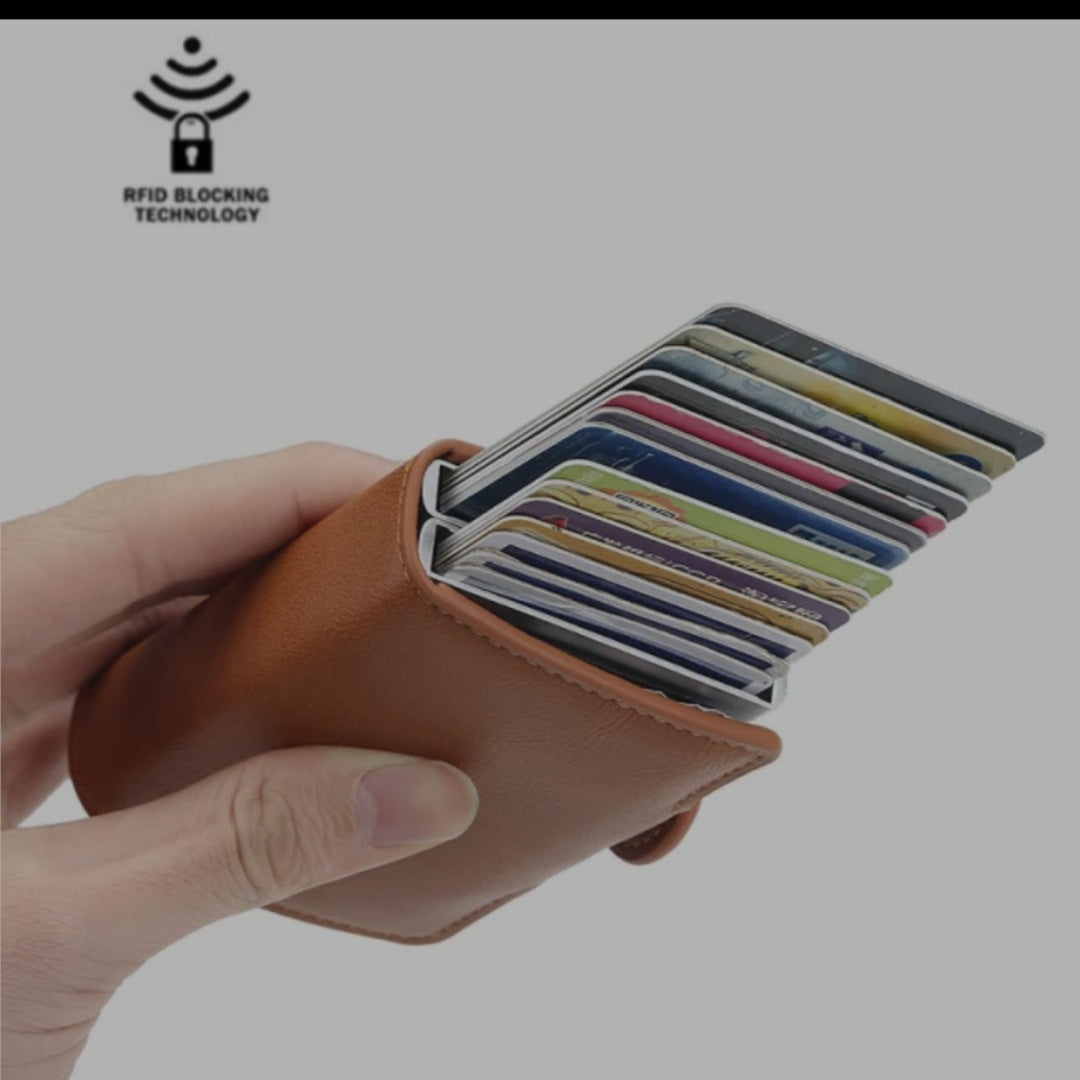 Rfid automatic pop wallet - KKscollecation