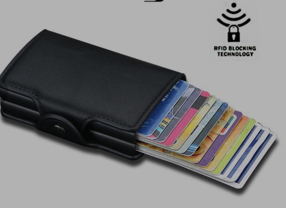 Rfid automatic pop wallet - KKscollecation