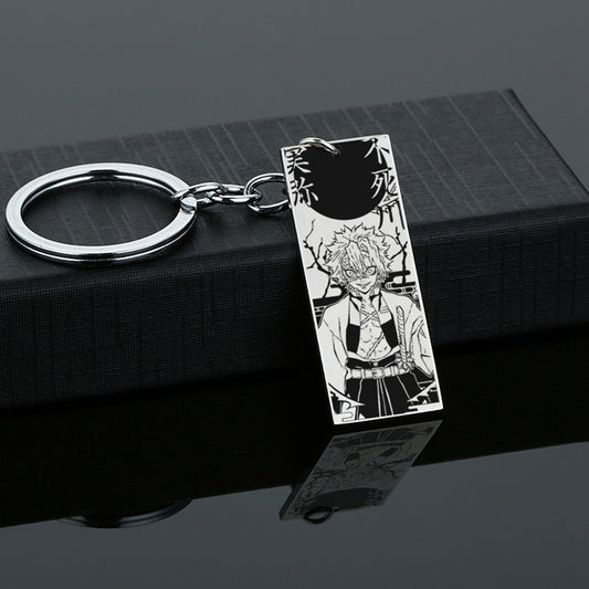 Demon Slayer Stainless Steel Keychain - KKscollecation