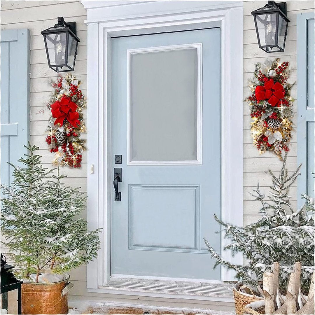 Christmas Day Door Curtain Home Decoration Hanger - KKscollecation