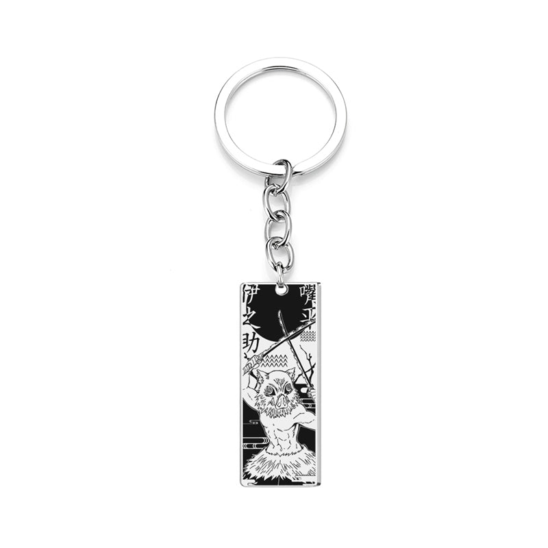 Demon Slayer Stainless Steel Keychain - KKscollecation