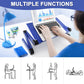 Adjustable Height Laptop Desk Laptop Stand for Bed Portable Lap Desk Foldable Table Workstation Notebook RiserErgonomic Computer Tray Reading Holder Bed Tray Standing Desk blue Amazon Banned - Krosscanada