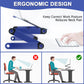 Adjustable Height Laptop Desk Laptop Stand for Bed Portable Lap Desk Foldable Table Workstation Notebook RiserErgonomic Computer Tray Reading Holder Bed Tray Standing Desk blue Amazon Banned - Krosscanada