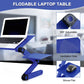 Adjustable Height Laptop Desk Laptop Stand for Bed Portable Lap Desk Foldable Table Workstation Notebook RiserErgonomic Computer Tray Reading Holder Bed Tray Standing Desk blue Amazon Banned - Krosscanada