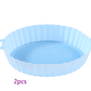Air Fryer Tray Silicone Kitchen Supplies AirFryer Silicone Pot Grill Pan Accessories Disposable Paper Liner - Krosscanada