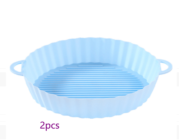 Air Fryer Tray Silicone Kitchen Supplies AirFryer Silicone Pot Grill Pan Accessories Disposable Paper Liner - Krosscanada