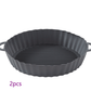 Air Fryer Tray Silicone Kitchen Supplies AirFryer Silicone Pot Grill Pan Accessories Disposable Paper Liner - Krosscanada