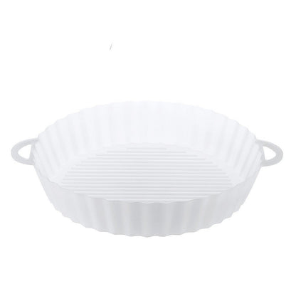 Air Fryer Tray Silicone Kitchen Supplies AirFryer Silicone Pot Grill Pan Accessories Disposable Paper Liner - Krosscanada