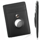AirTag Wallet Anti Theft Bullet Card Bag Multi - functional Rfid Card Holder Men's Leather Slim Wallets For Airtag Air Tag - Krosscanada