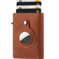 AirTag Wallet Anti Theft Bullet Card Bag Multi - functional Rfid Card Holder Men's Leather Slim Wallets For Airtag Air Tag - Krosscanada