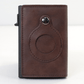 AirTag Wallet Anti Theft Bullet Card Bag Multi - functional Rfid Card Holder Men's Leather Slim Wallets For Airtag Air Tag - Krosscanada