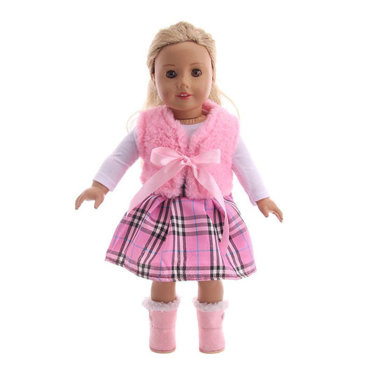 American Doll Clothes Three - piece Christmas Suit - Krosscanada