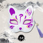 Anime hand painted fox mask - Krosscanada