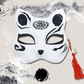 Anime hand painted fox mask - Krosscanada