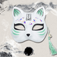 Anime hand painted fox mask - Krosscanada