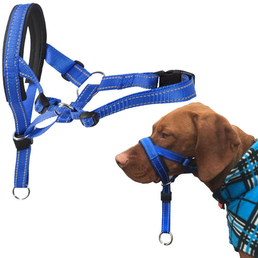 Anti Barking Anti Bite And Explosion Proof Pet Nylon Muzzle - Krosscanada