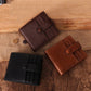 Antimagnetic leather men's wallet - Krosscanada