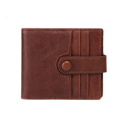 Antimagnetic leather men's wallet - Krosscanada
