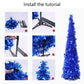 Artificial Tinsel Pop Up Christmas Tree with Stand Gorgeous Collapsible Artificial Christmas Tree for Christmas Decorations - Krosscanada