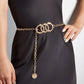 Atmospheric Metal Pendant Waist Chain Women Accessories - Krosscanada
