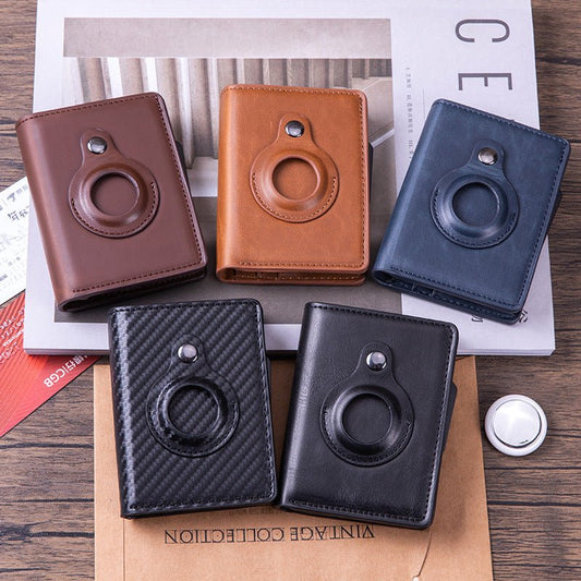 Automatic Card Wallet Card Case Card Holder Anti - lost - Krosscanada