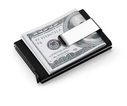Automatic pop - up aluminum metal wallet - Krosscanada