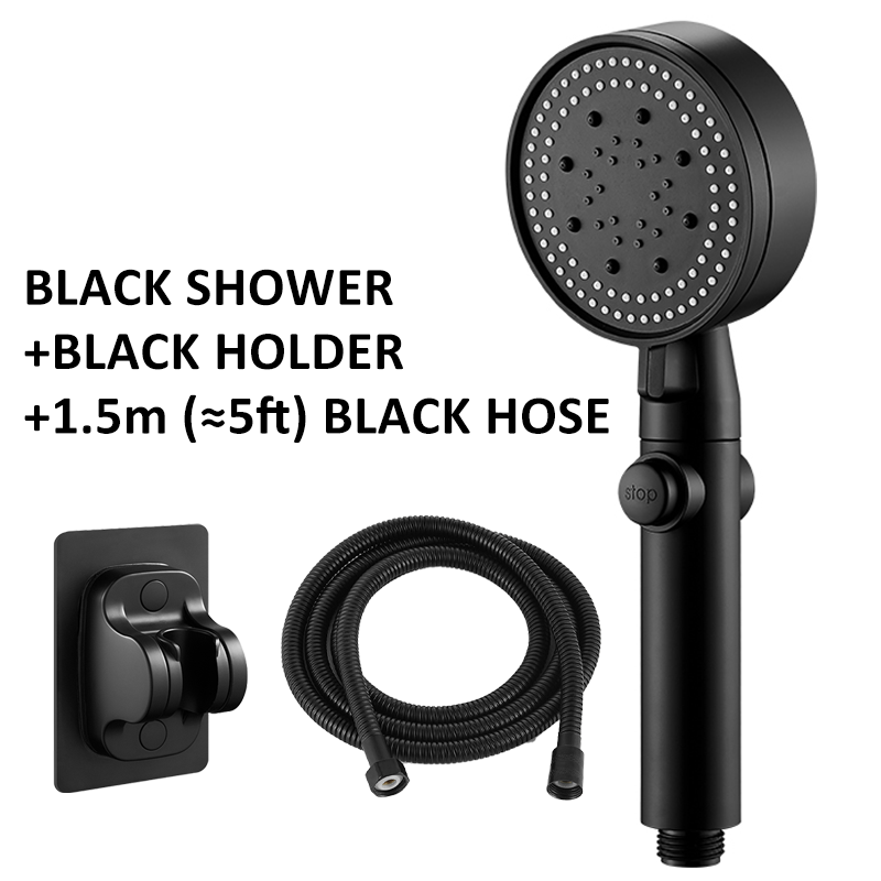 Shower Bath Shower Head Pressurized Large Water Output - KKscollecation