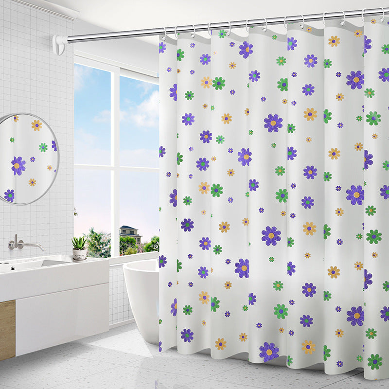 Shower Curtain Partition Curtain Door Curtain Square Shower Curtain - KKscollecation