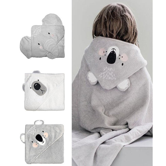 Baby Bath Towel With Dinosaur Cloak Large - Krosscanada