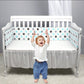 Baby Bed Thicken Bumper One - piece Crib Around Cushion - Krosscanada