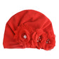 Baby Cotton Sun Flower Plus Four Flower Head Cap - Krosscanada