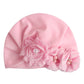 Baby Cotton Sun Flower Plus Four Flower Head Cap - Krosscanada