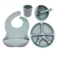 Baby Cutlery Set Silicone Bib Silicone Cup Spoon - Krosscanada