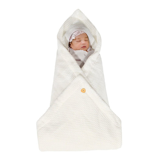 Baby jacquard plus velvet sleeping bag multi - purpose - Krosscanada