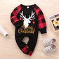 Baby New Year Santa's Elk Romper - Krosscanada