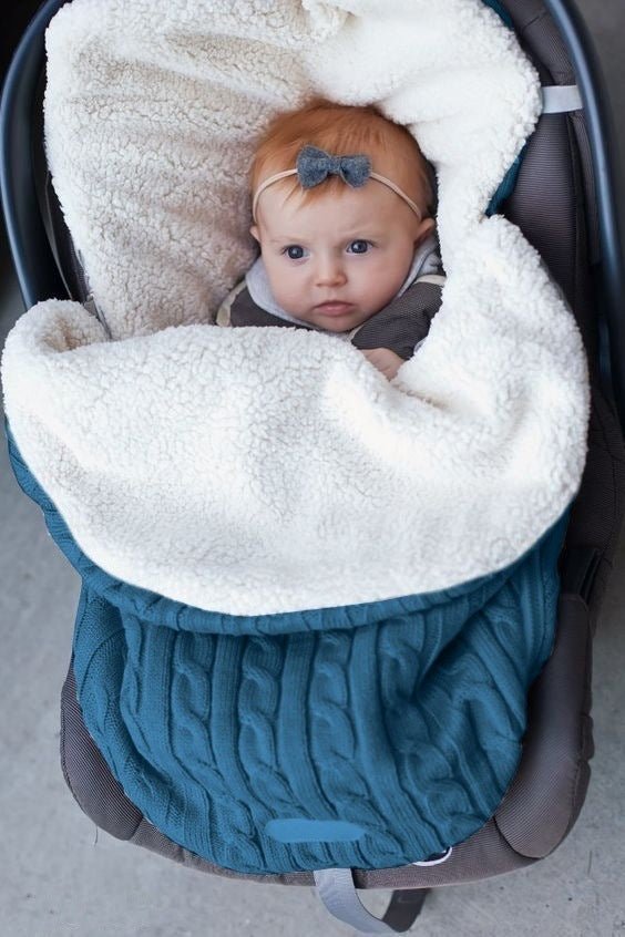 Baby Stroller Sleeping Bag Winter Body Keep Warm - Krosscanada