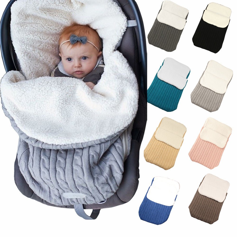 Baby Stroller Sleeping Bag Winter Body Keep Warm - Krosscanada
