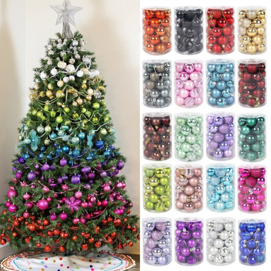 Balls Christmas Tree Decor Hanging Ornament - Krosscanada