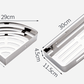 Bathroom Accessories Corner Shelf Toilet Shelf - Krosscanada