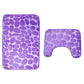 Bathroom Anti - slip Mat European And American Pebble Stone Carpet Toilet Floor Mat Set Bathroom - Krosscanada