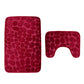 Bathroom Anti - slip Mat European And American Pebble Stone Carpet Toilet Floor Mat Set Bathroom - Krosscanada