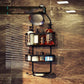 Bathroom In - wall Shower Shelf Toilet Free Installation 3 - layer Hanging Basket - Krosscanada