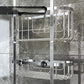 Bathroom In - wall Shower Shelf Toilet Free Installation 3 - layer Hanging Basket - Krosscanada