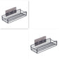 Bathroom Shelf Corner Frame Shower Wrought Iron Kitchen Accessories Storage Rack Holder Bathroom Shelves Bathroom Equipment - Krosscanada