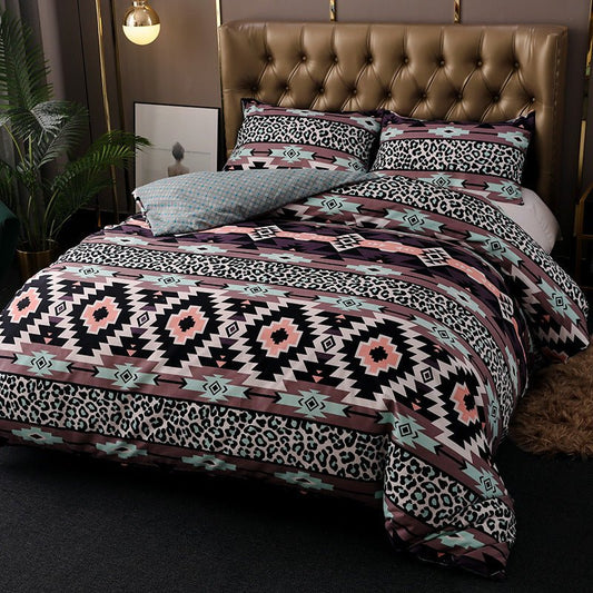 Bedding Set Bohemian Ethnic Style Three - piece Set - Krosscanada