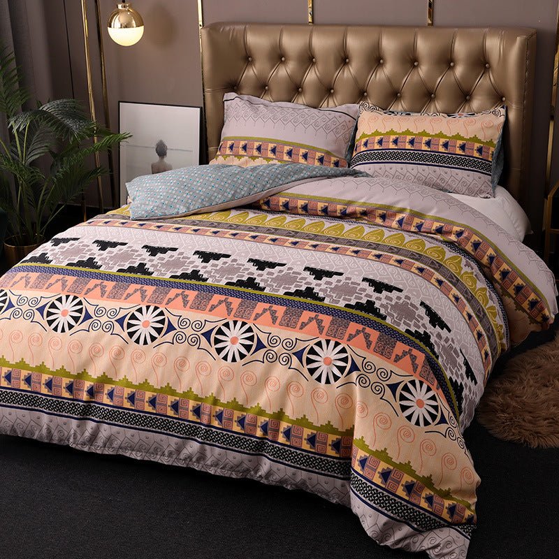 Bedding Set Bohemian Ethnic Style Three - piece Set - Krosscanada